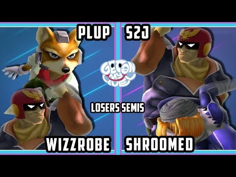 GOML 2019 SSBM - Plup & Wizzrobe Vs. S2J & Shroomed - Smash Melee Tournament Losers Semis