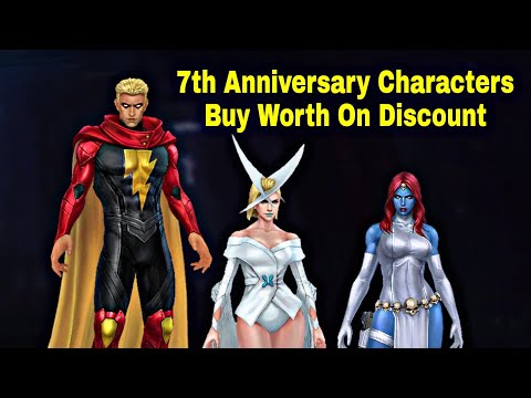 7th Anniversary Characters Discount Guide 2022 - Marvel Future Fight