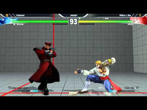 WNF Wednesday Night Fights 1.6 SFV - Valiant (M. Bison) vs Mike L Na (Vega)