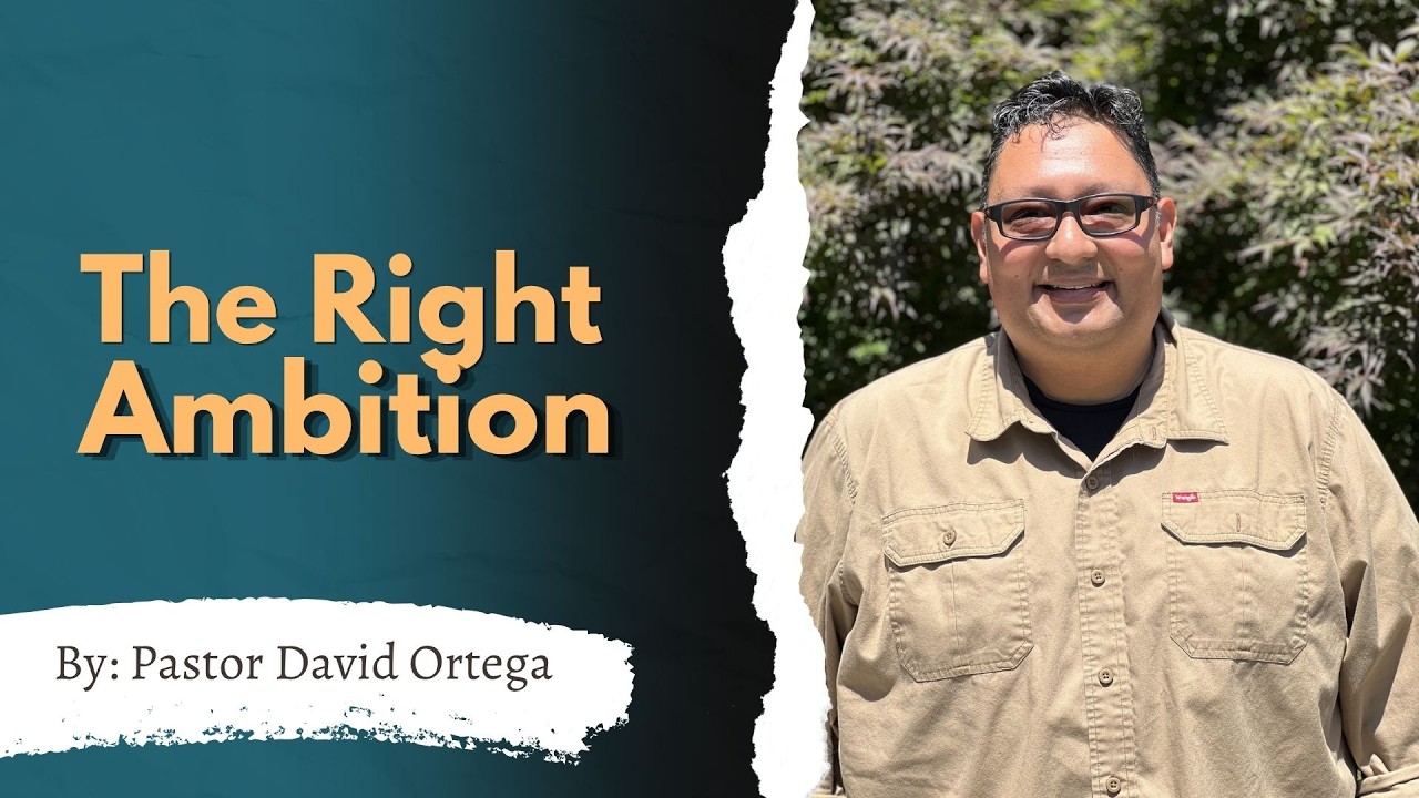 The Right Ambition
