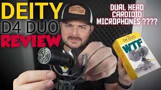 Deity D4 DUO Dual head Cardioid Broadcast on-camera mic REVIEW