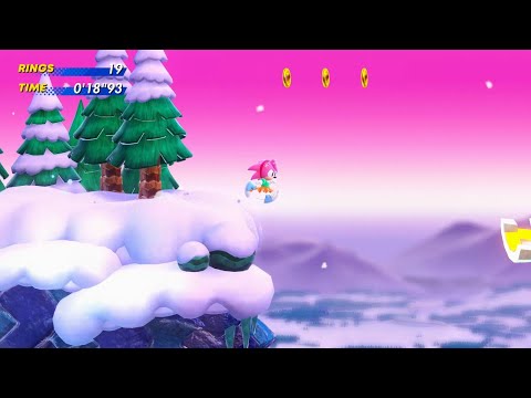 Sonic Superstars: Frozen Base Zone Act 1 (Amy) [1080 HD]
