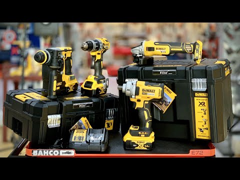 Набор бесщеточных инструментов DeWALT DCK428P3T, 4 предмета Набор бесщеточных инструментов DeWALT DCK428P3T, 4 предмета