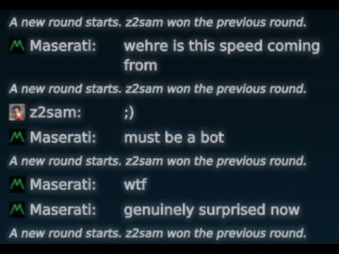 Surprising Maserati with my Speed!