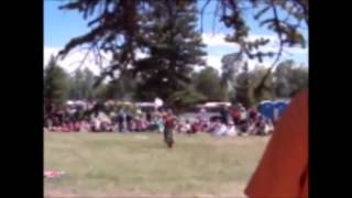 preview picture of video 'Fort Bridger Rendezvous 2012 Indian Dancers Part 1'