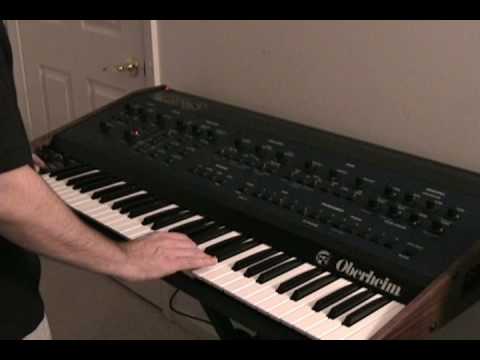 Oberheim OB8 Quick Demo