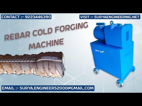 Rebar Upset Cold Forging  Machine