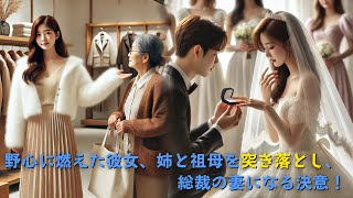 [JP - DUB] 野心に燃えた冷酷な彼女は、姉と祖母を奈落に突き落とし、総裁の妻になることを決意した！