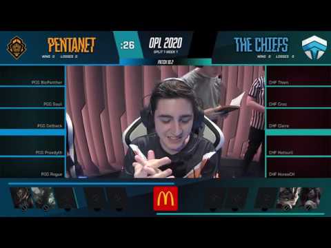 OPL 2020 - Split 1 Week 1 Game 3 - PGG vs. CHF