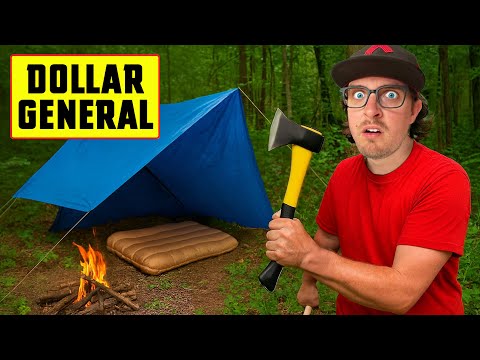 $100 Dollar Store Survival Challenge!