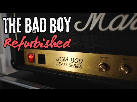 My Marshall JCM800 2203 aka THE BAD BOY Refurbished!!!