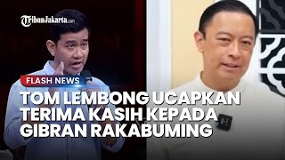 Sempat Disinggung saat Debat! Tom Lembong Terima Kasih ke Gibran Sudah Luruskan soal Nikel dan Tesla