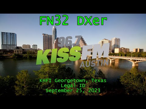 96.7 KISS-FM | KHFI Georgetown, Texas Legal ID (9/25/2023)