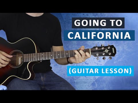 Going to California by Led Zeppelin (Guitar Lesson)