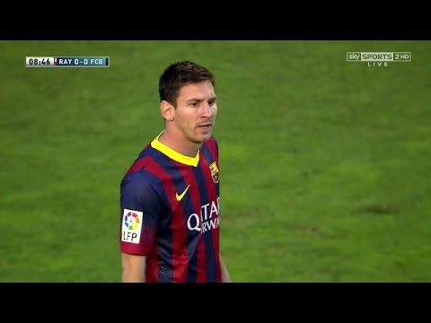 Lionel Messi vs Rayo Vallecano (Away) 13-14 HD 720p By IramMessiTV