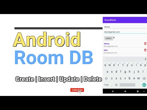 Android ROOM Database | ViewModel, LiveData, RecyclerView Tutorial using Kotlin