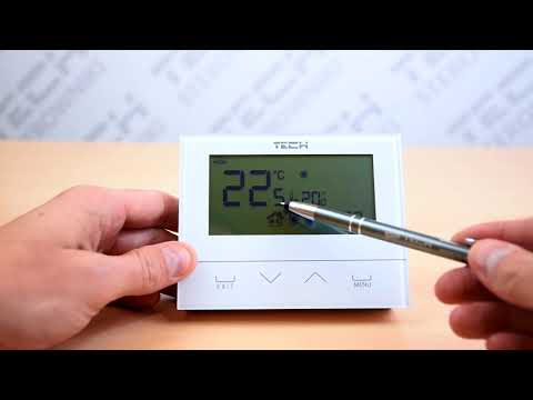 ST-292 Regulator pokojowy -  funkcje, ustawienia tygodniówki lub trybu dzień-noc