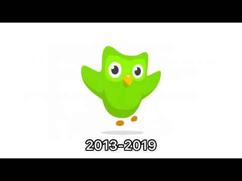 Duolingo historical logos