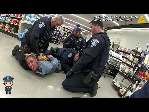 Entitled Woman Loses It When She's Caught Shoplifting Ice Cream