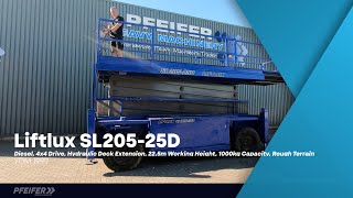 فروش بالابر قیچی Liftlux SL205-25D Diesel, 4x4 Drive, Hydraulic Deck Extens - تصویر 4 | Machineryline IR بالابر قیچی Liftlux SL205-25D Diesel, 4x4 Drive, Hydraulic Deck Extens | تصویر 4 - Machineryline