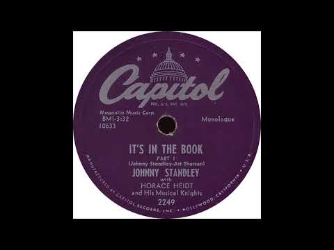 Capitol 2249 - It's In The Book Part 1 - Johnny Standley