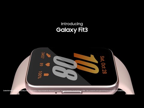 Samsung Galaxy Fit3 AMOLED Display Aluminium Body Upto 13Day
