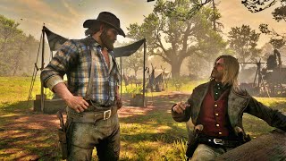 Bill talks about his time in the Army / Hidden Dialogue / Red Dead Redemption 2