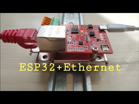 ESP32 с Ethernet. Краткий обзор сетевого интерфейса