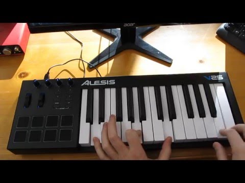 Alesis V25 MKII 25-Key USB MIDI Controller with Beat Pads 2022 - Present - Black image 5