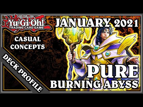 Yu-Gi-Oh! TCG - Pure Burning Abyss Deck Profile - January 2021