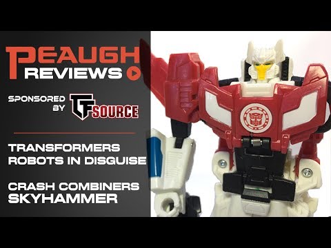 Video Review - Transformers: Robots in Disguise Crash Combiners SKYHAMMER