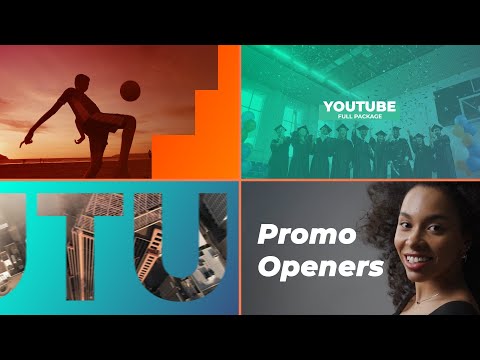 Promo Openers | After Effects, Premiere Pro and FCPX Video Template