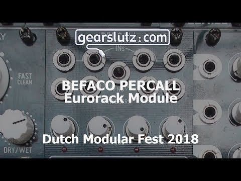 Befaco Percall Eurorack Module @ Dutch Modular Fest 2018