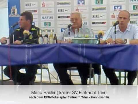Pressekonferenz SV Eintracht Trier - Hannover 96