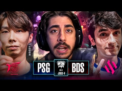 PSG x Team BDS | Jogo 4 - Worlds 2023: 6º DIA - Play In | Ilha das Lendas
