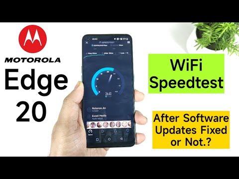 Moto Edge 20 Wifi Signal test After Software Updates Clearly Explained 🔥🔥🔥