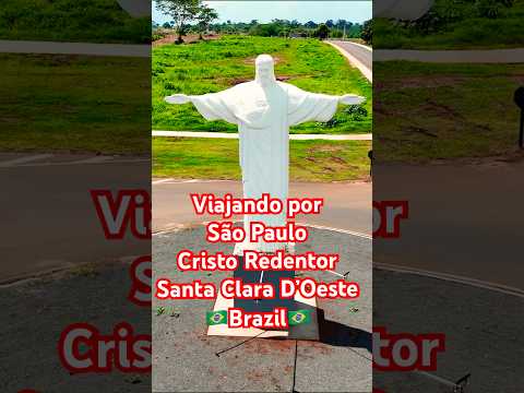CRISTO REDENTOR São Paulo #santafedosul #shorts  #djimini4pro #dji #saopaulo #travel #shortvideo