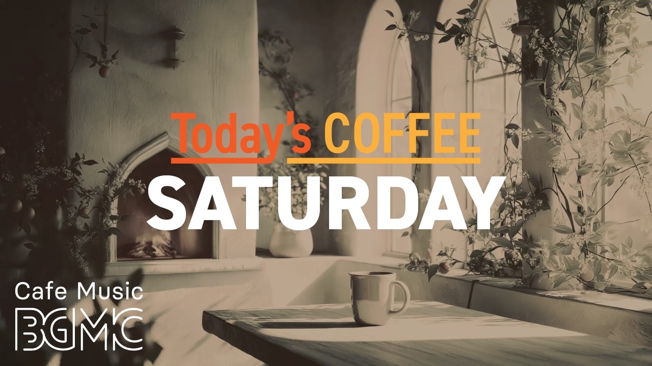 SATURDAY COFFEE: Cozy European Café Jazz ☕ Warm Piano & Jazz Guitar for Weekend Relaxation