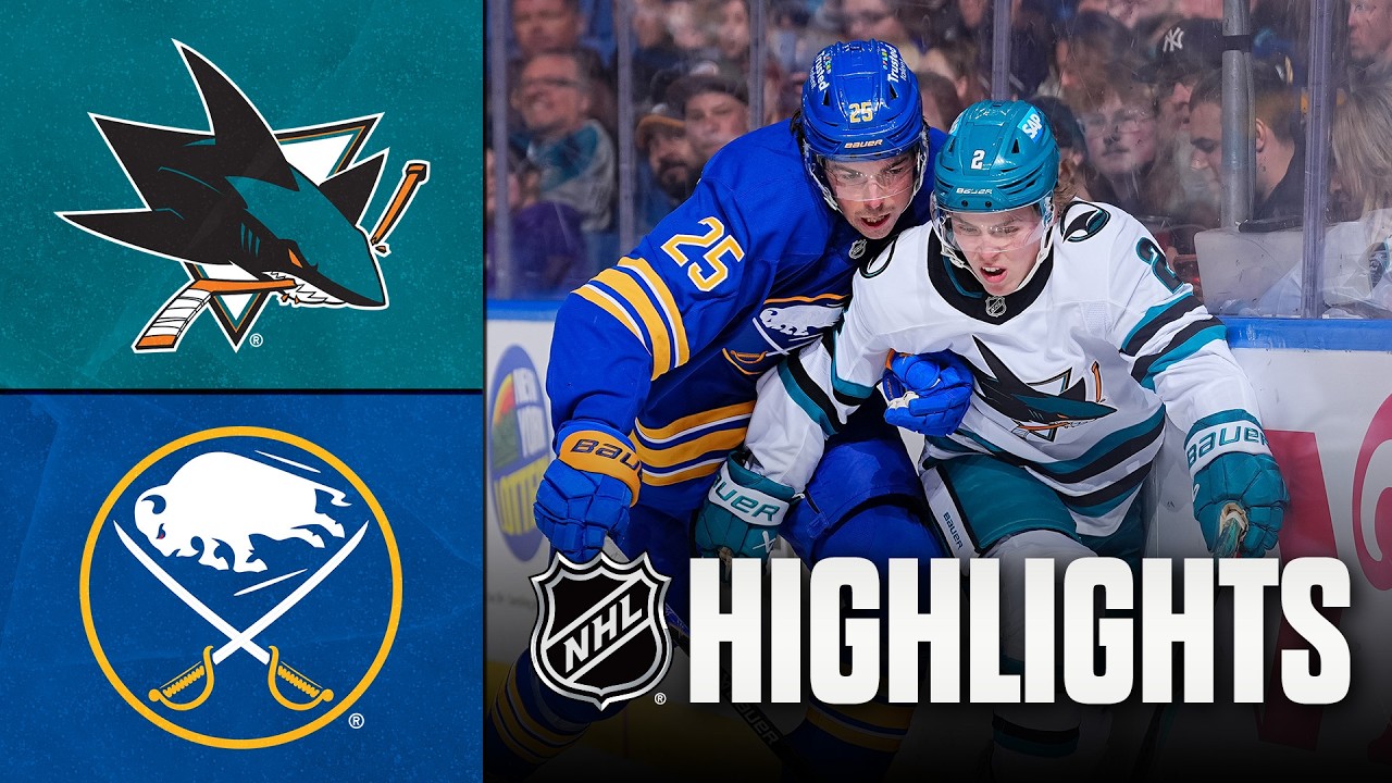 3월11일 버팔로 산호세 NHL 하이라이트