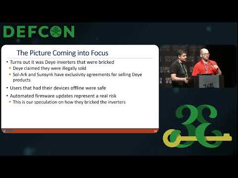 DEF CON 33 - Rebadged, Relabeled, Rooted: Pwnage via Solar Supply Chain - Anthony Rose, Jake Krasnov