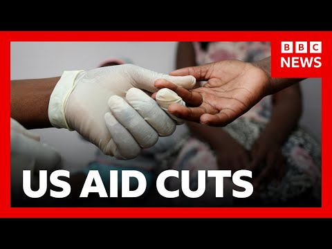 US aid cuts hit South Africa's HIV programmes | BBC News