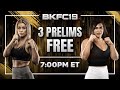 LIVE FREE PRELIMS - PAIGE VANZANT VS RACHAEL OSTOVICH | BARE KNUCKLE FC