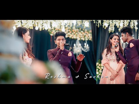 KANMANI ANBODU COVER SONG -  RESHMA & SACHIN ENGAGEMENT DAY