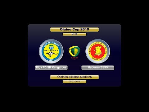 U-13 Riga FC/SK Kengaroos - Madonas BJSS (Olaine Cup 2019)