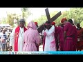IGIZO KITUO CHA NNE CHA NJIA YA MSALABA IJUMAA KUU KUTOKA PAROKIA YA NYAMIONGO MUSOMA