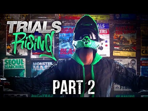 Trials Rising Early Gameplay Walkthrough Part 2 - HARDER LEVELS !!!