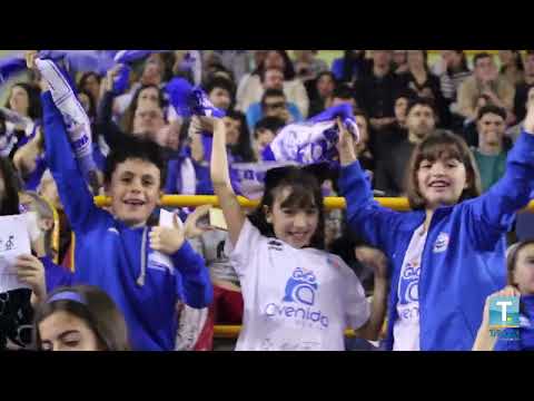 Cuartos de final: ambiente Perfumerías Avenida - Praha