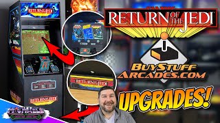 Basic Fun Star Wars Return Of The Jedi Buy Stuff Arcades 19" Screen & Riser Booster Upgrades!