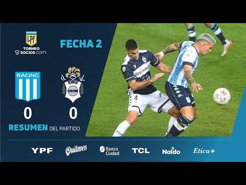 #TorneoSocios | Fecha 2 | resumen de Racing - Gimnasia