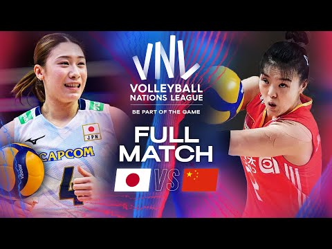 Japan 🇯🇵 vs. China 🇨🇳 - Quarter Finals | VNL 2024 - Full Match